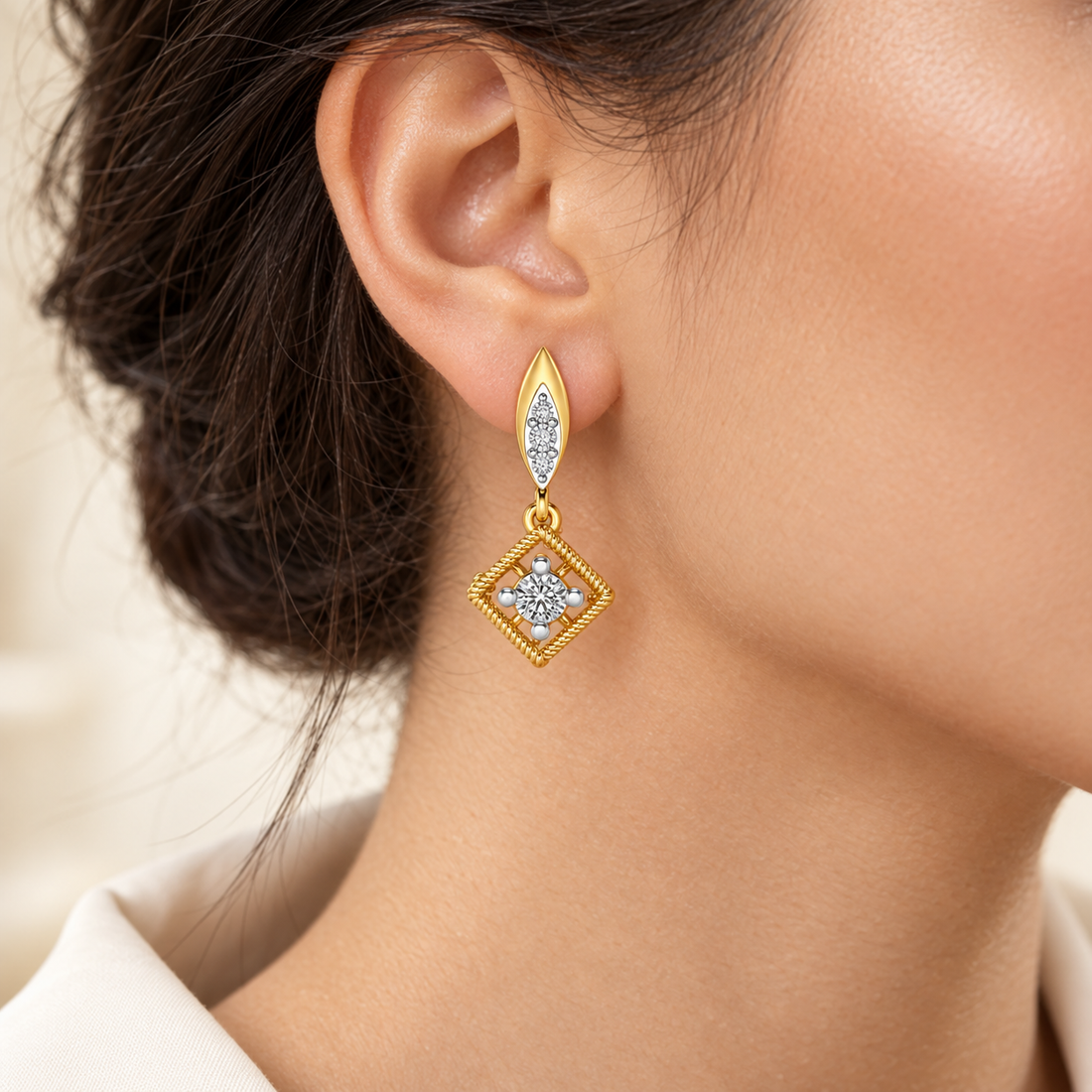 Tinsel Drop Earrings