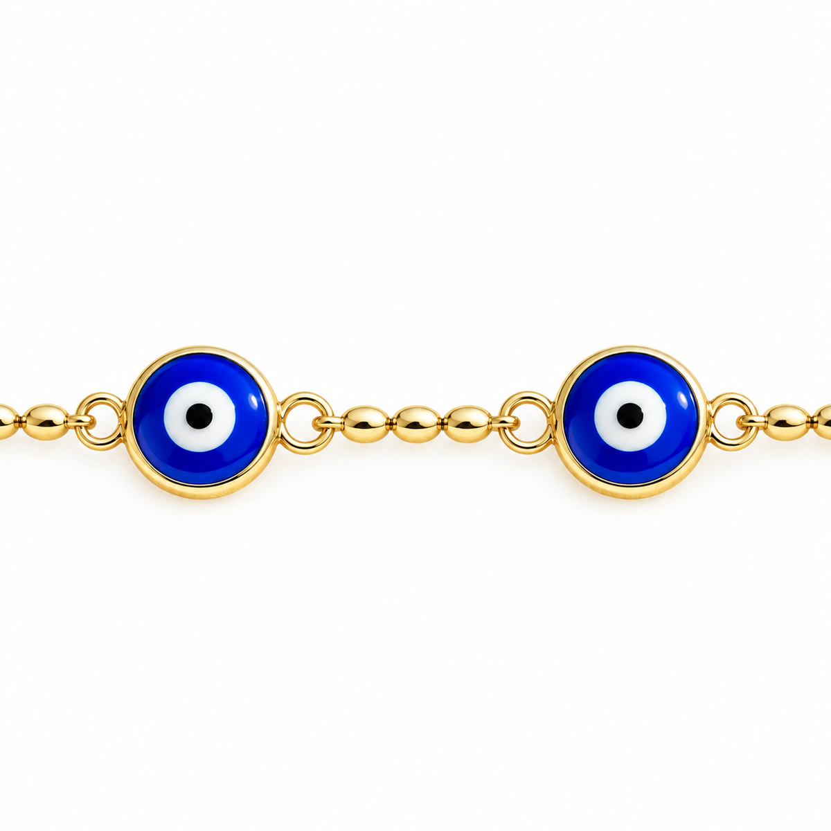 Nazar Charm Bracelet - Gold - Product 1