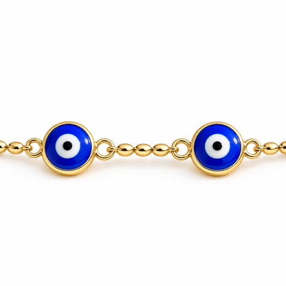 Nazar Charm Bracelet - Gold - Product 2