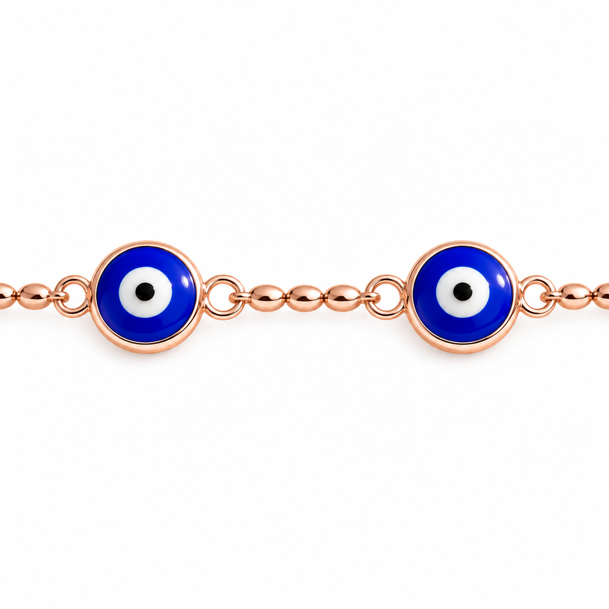 Nazar Charm Bracelet - Rose Gold - Product 1