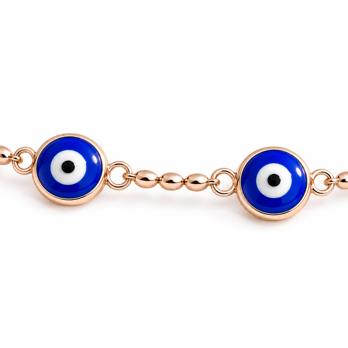 Nazar Charm Bracelet - Rose Gold - Product 2