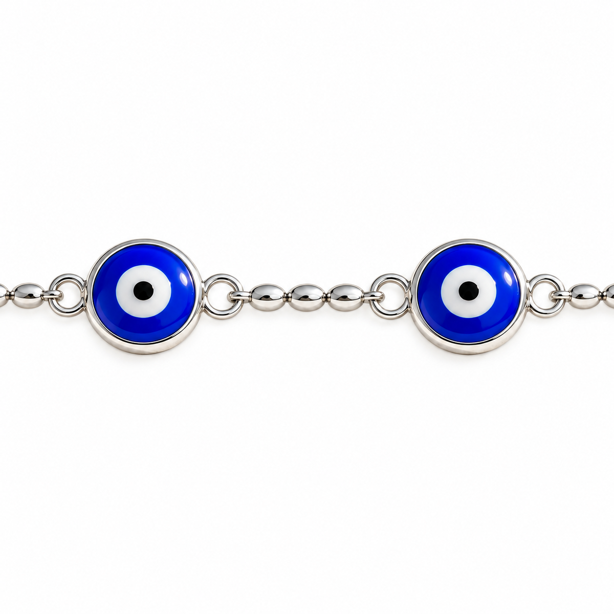 Nazar Charm Bracelet - Silver - Product 1