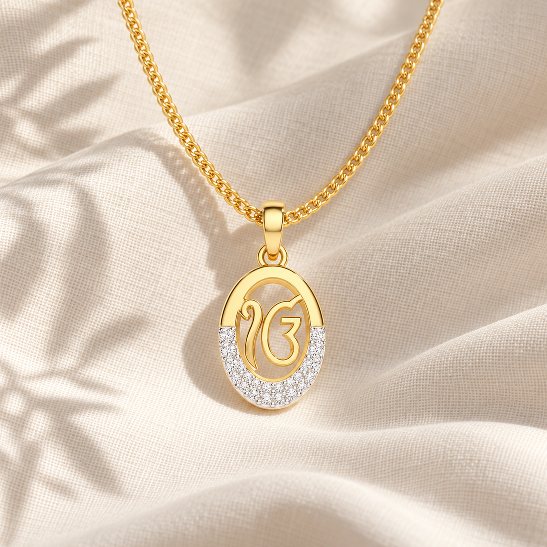 Onkar Shakti Silver Pendant