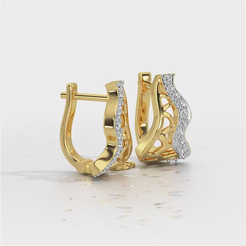 Wavish Silver Bali - Yellow Gold Video