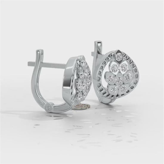 Lavish Leaves Silver Bali - White Gold Video