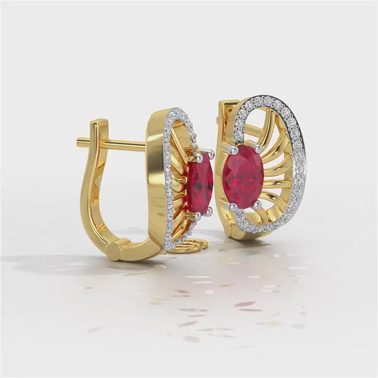 Red Eye Silver Bali - Yellow Gold Video
