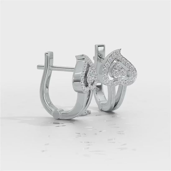 Heart Flame Silver Bali - White Gold Video