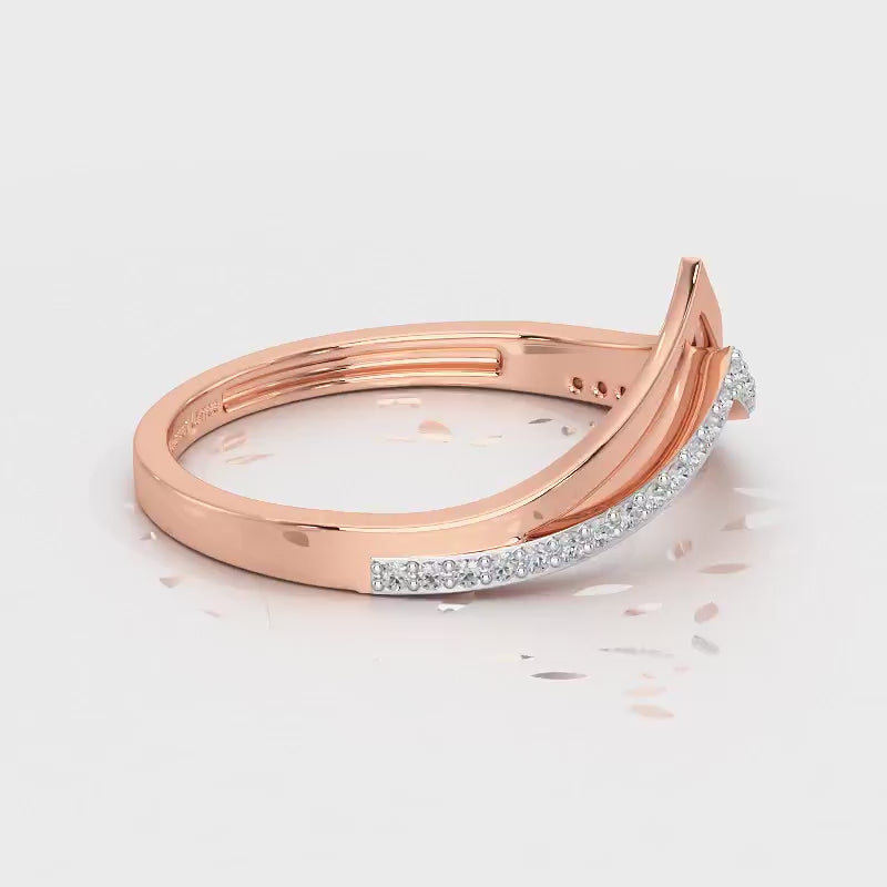 Point To Silver Ring - Rose Gold Video
