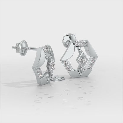Silver Darlings Silver Earrings - White Gold Video
