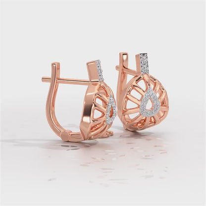 Leaf Amulet Silver Bali - Rose Gold Video