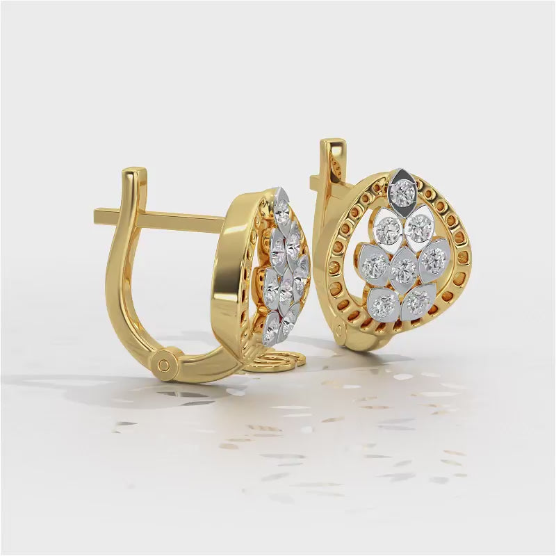 Lavish Leaves Silver Bali - Yellow Gold Video