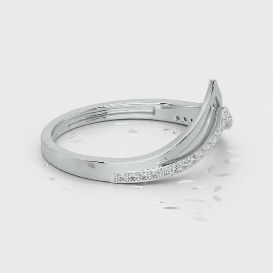 Point To Silver Ring - White Gold Video