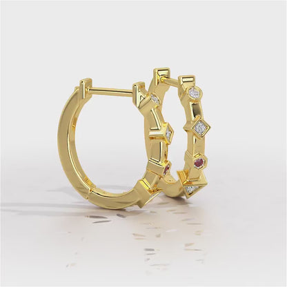 Luxurious Lullaby Silver Bali Earrings - Yellow Gold Video