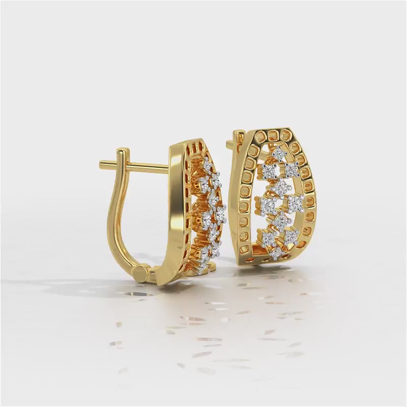 Cluster Hug Silver Bali - Yellow Gold Video