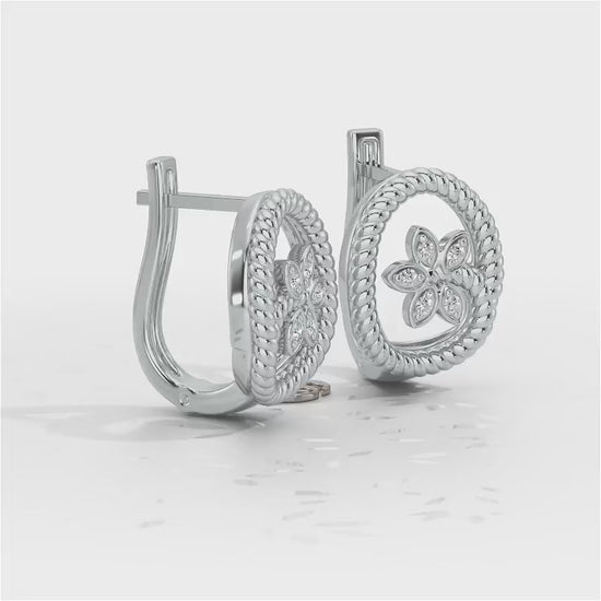 Oval Bloom Silver Bali - White Gold Video