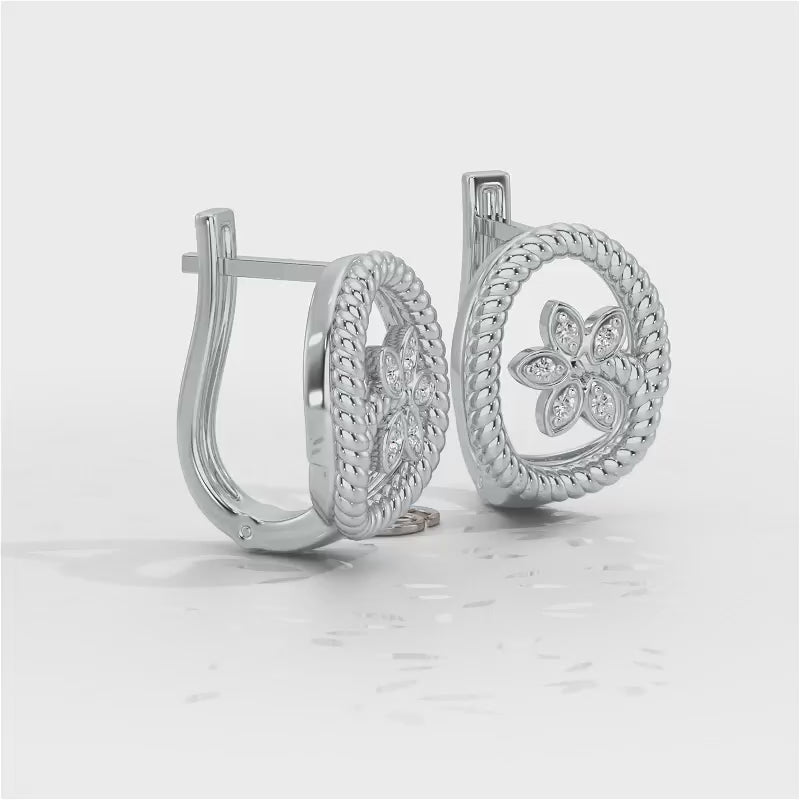 Oval Bloom Silver Bali - White Gold Video