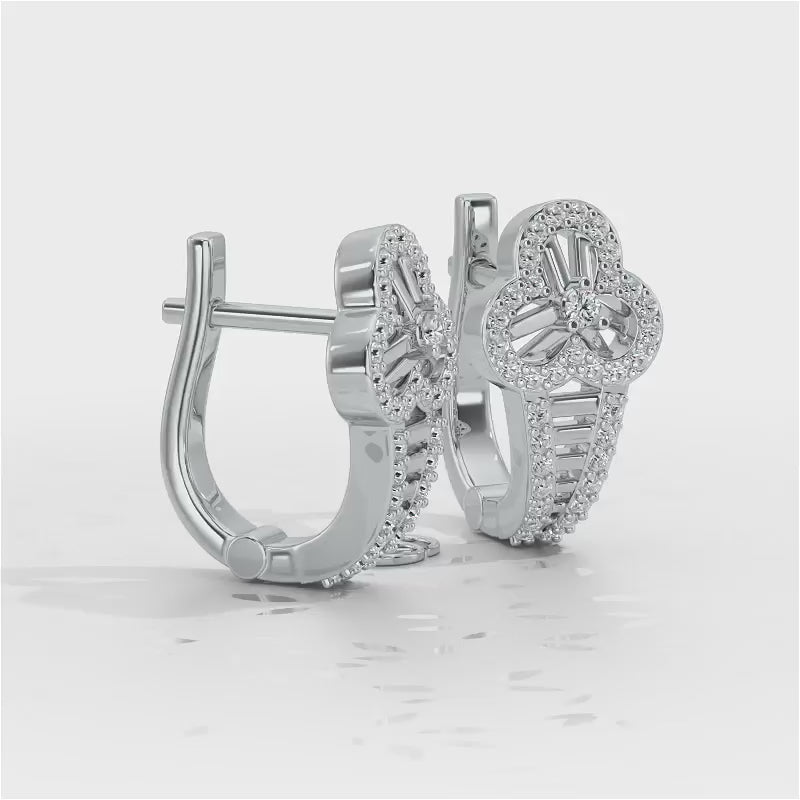 Pinwheel Flora Silver Bali - White Gold Video