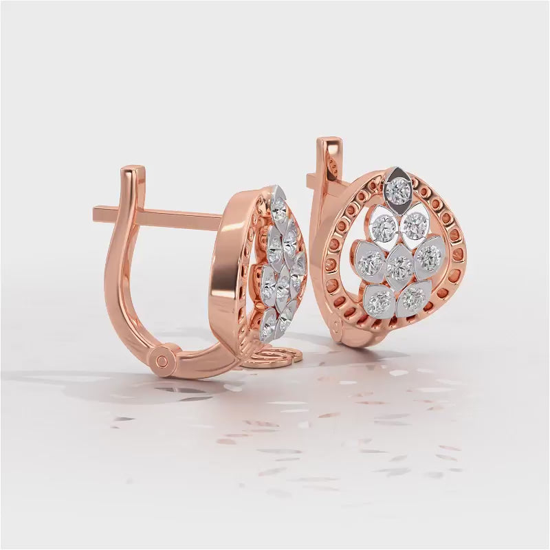 Lavish Leaves Silver Bali - Rose Gold Video