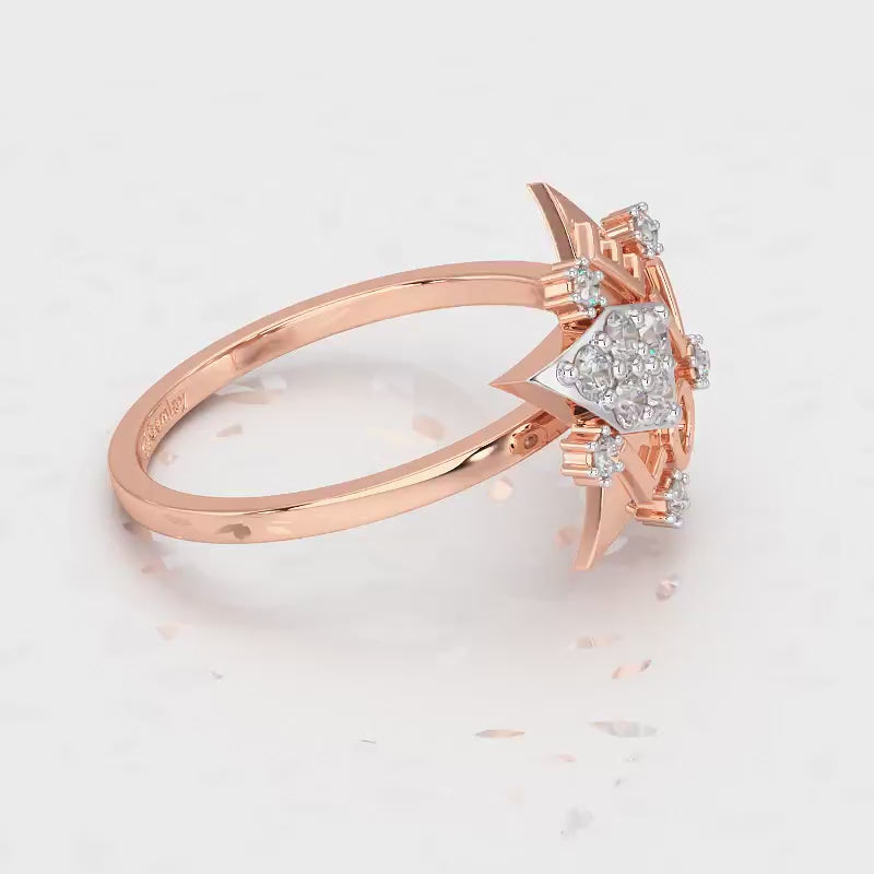 I-am-A Silver Ring - Rose Gold Video