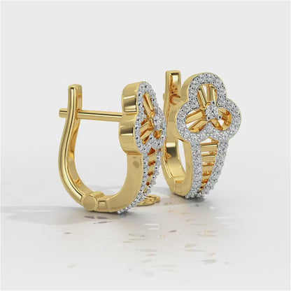 Pinwheel Flora Silver Bali - Yellow Gold Video