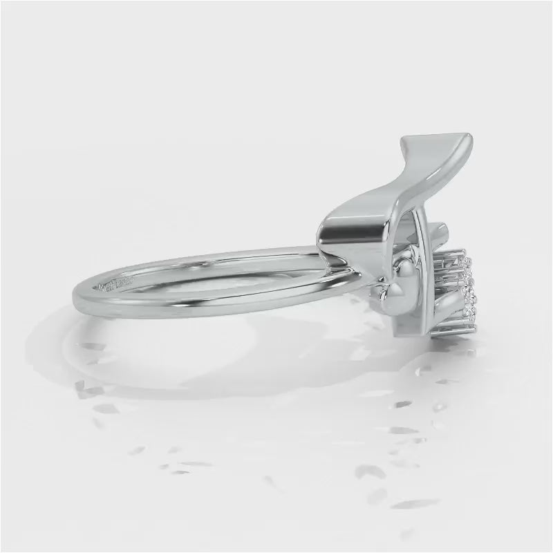 Regalia E Silver Ring - White Gold Video