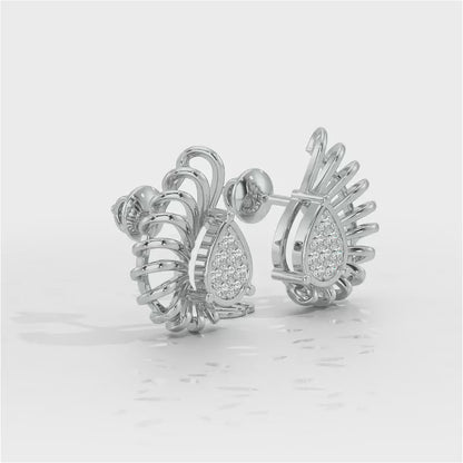Seduisante Silver Studs - White Gold Video