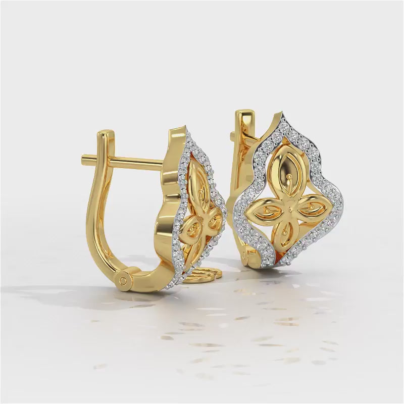Panache Leaf Silver Bali - Yellow Gold Video