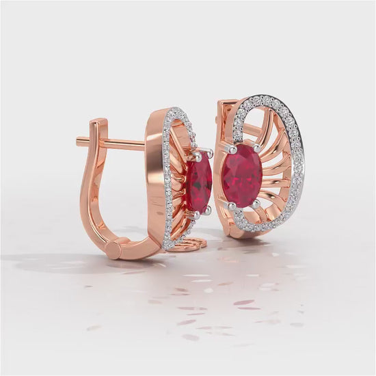 Red Eye Silver Bali - Rose Gold Video