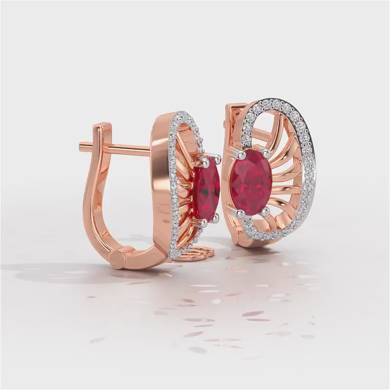 Red Eye Silver Bali - Rose Gold Video