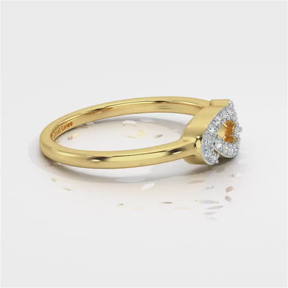 Uncanny Shine Silver Ring - Yellow Gold Video