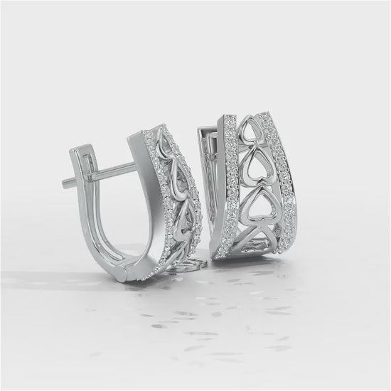 Heart Vein Silver Bali - White Gold Video