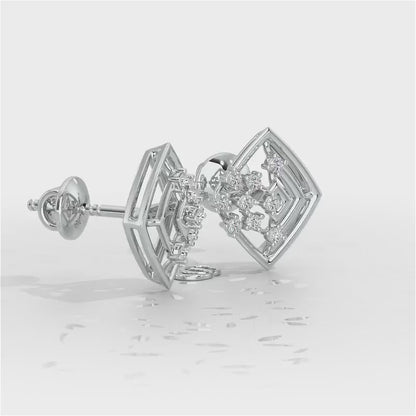 Mystic Trinket Silver Earrings - White Gold Video