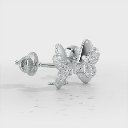 Captivating Charisma Silver Stud Earrings - White Gold Video