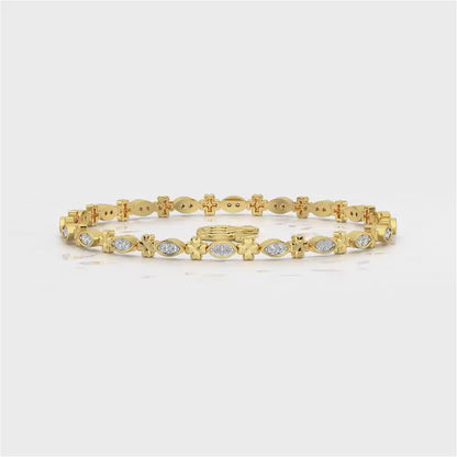 Classy Silver Bangles - Yellow Gold Video