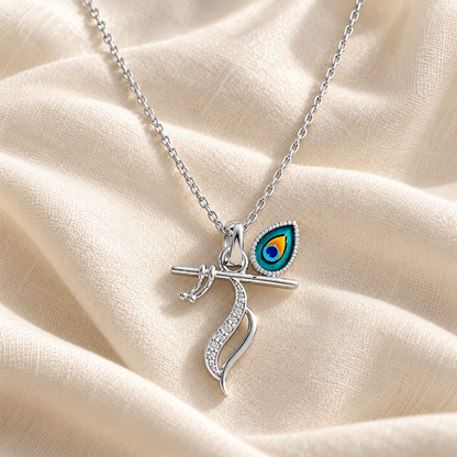 Shyam Blessing Pendant - Silver - Aesthetic