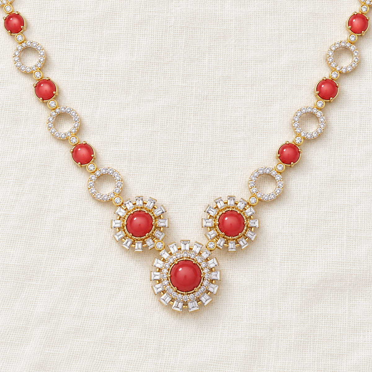Silver Dream Silver Necklace - Yellow Gold - Aesthetic