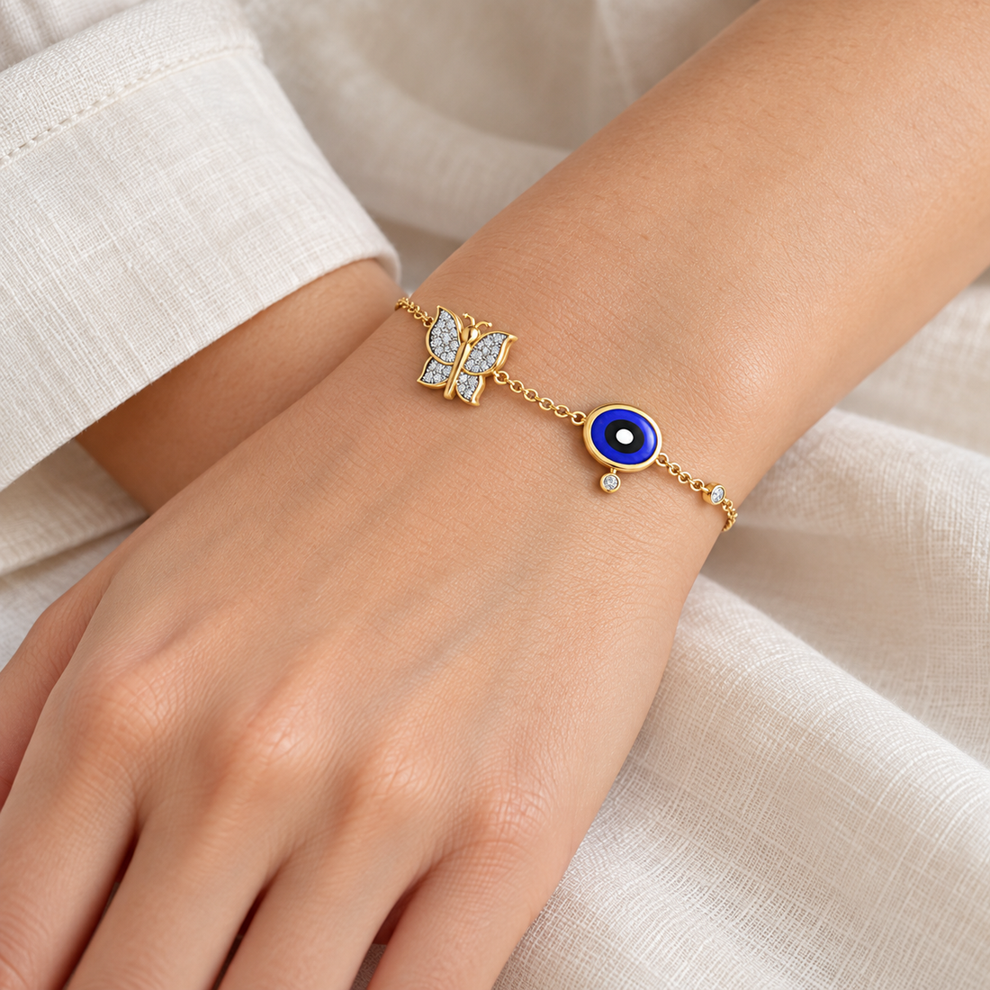 Spin Flora Silver Bracelet