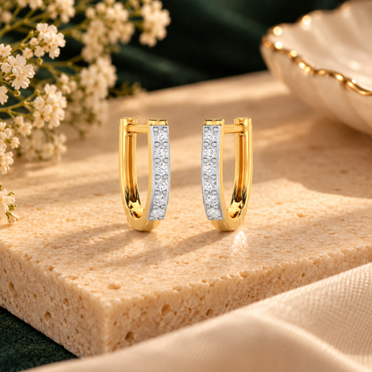 Swarna Silver Bali - Yellow Gold - Aesthetic
