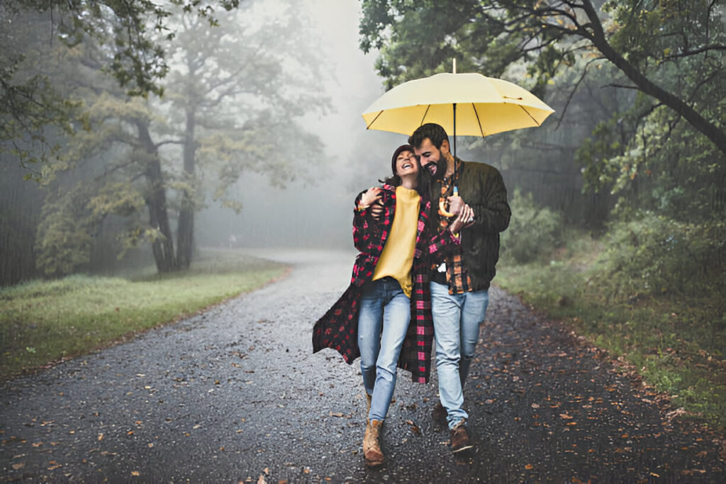 A Rainy Garden of Promises